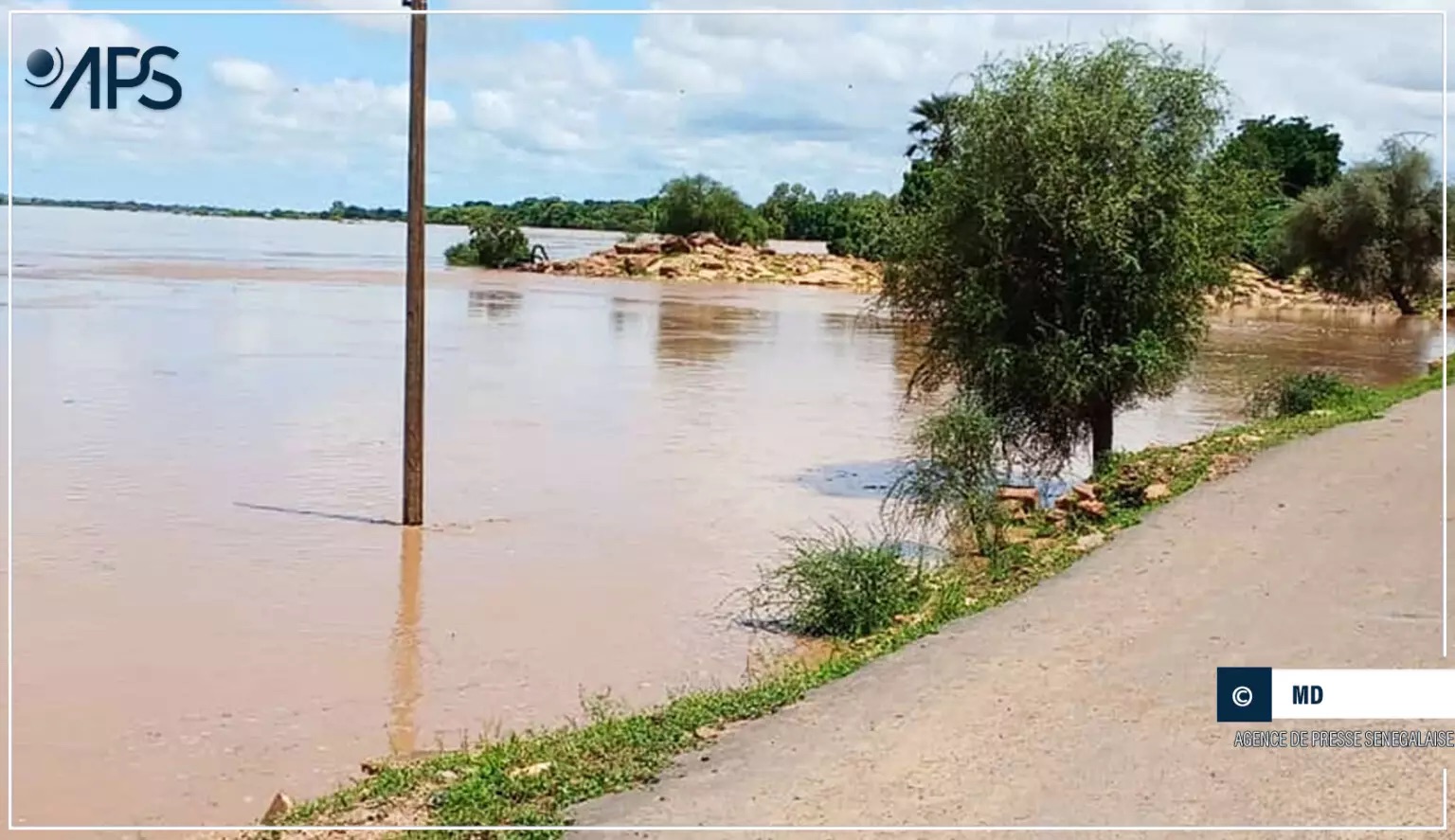 Inondations au Sénégal : l&rsquo;OMVS alerte sur l&rsquo;atteinte imminente des cotes d&rsquo;alerte à Matam et Kidira