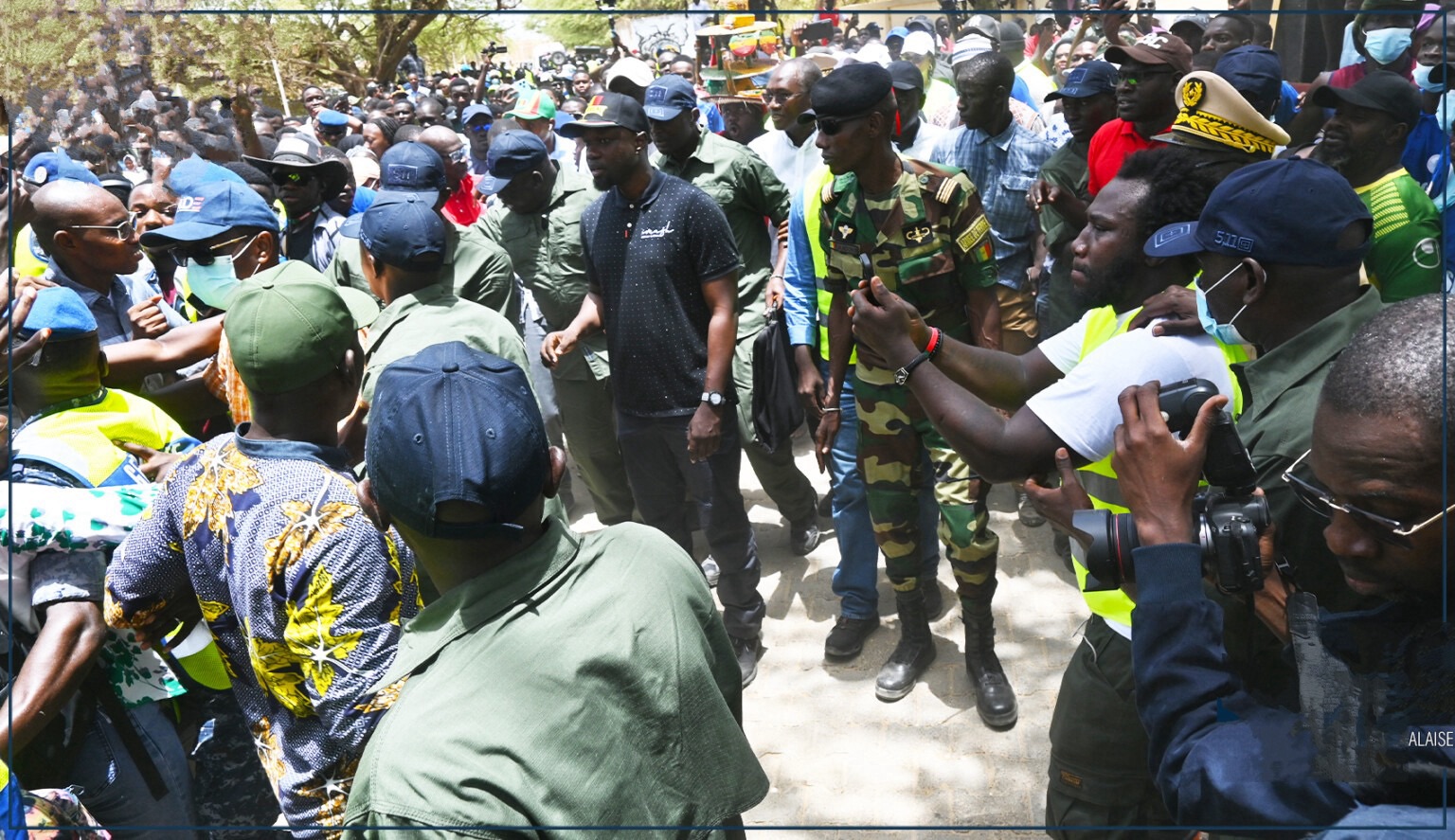 Ousmane Sonko à Ourossogui pour le lancement de la 4ème édition de la Journée nationale de nettoiement