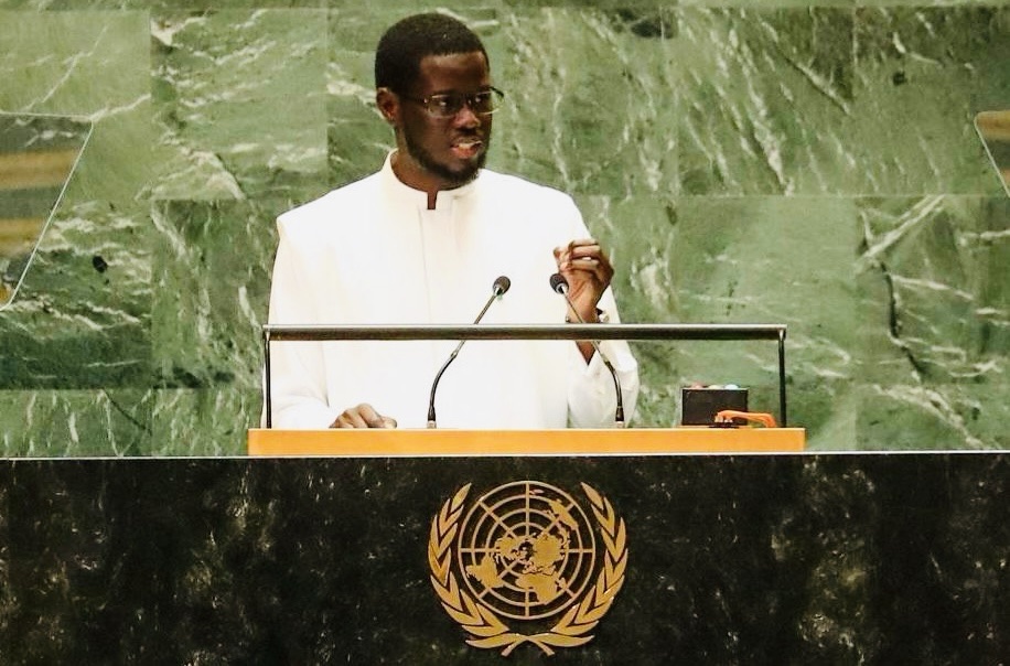 Assemblée générale de l&rsquo;ONU : Bassirou Diomaye Faye plaide pour une réforme des institutions mondiales et la justice économique