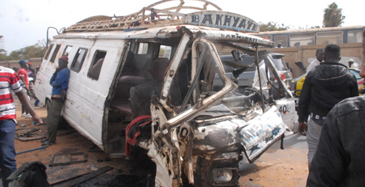 Accident de la route à Sédhiou : Une jeune fille en urgence vitale parmi les blessés