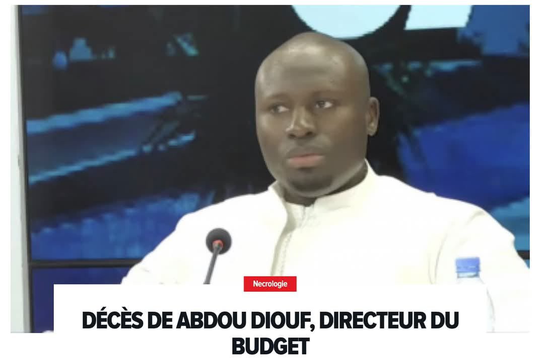 Décès de Abdou Diouf, Directeur Général du Budget : Un fonctionnaire dévoué nous quitte