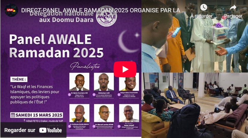 DIRECT PANEL AWALE RAMADAN 2025 ORGANISE PAR LA DELEGATION NATIONALE AU DOMU DAAR