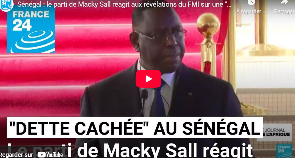 Au Sénégal, la réaction du camp de Macky Sall sur France 24 sur le rapport de la cour des comptes