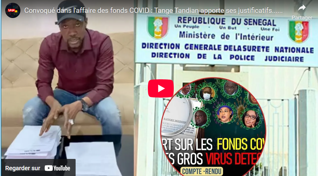 Arrestation de Tange Tandian : le journaliste accusé de détournement de fonds publics et déféré au parquet