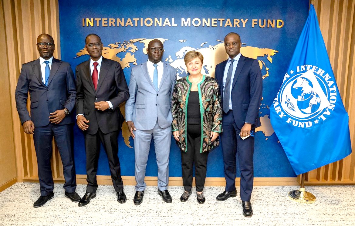 Partenariat Sénégal-FMI : Rencontre de haut niveau entre Kristalina Georgieva et la délégation sénégalaise à Washington