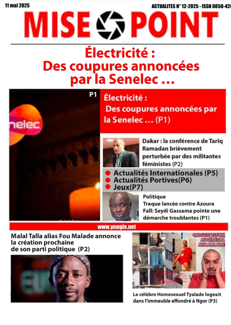 MISO POINT DU LUNDI 12 MAI 2025
