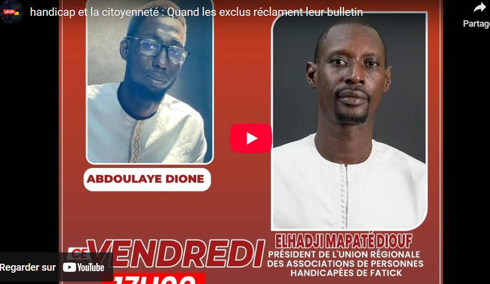 handicap et la citoyenneté : Quand les exclus réclament leur bulletin