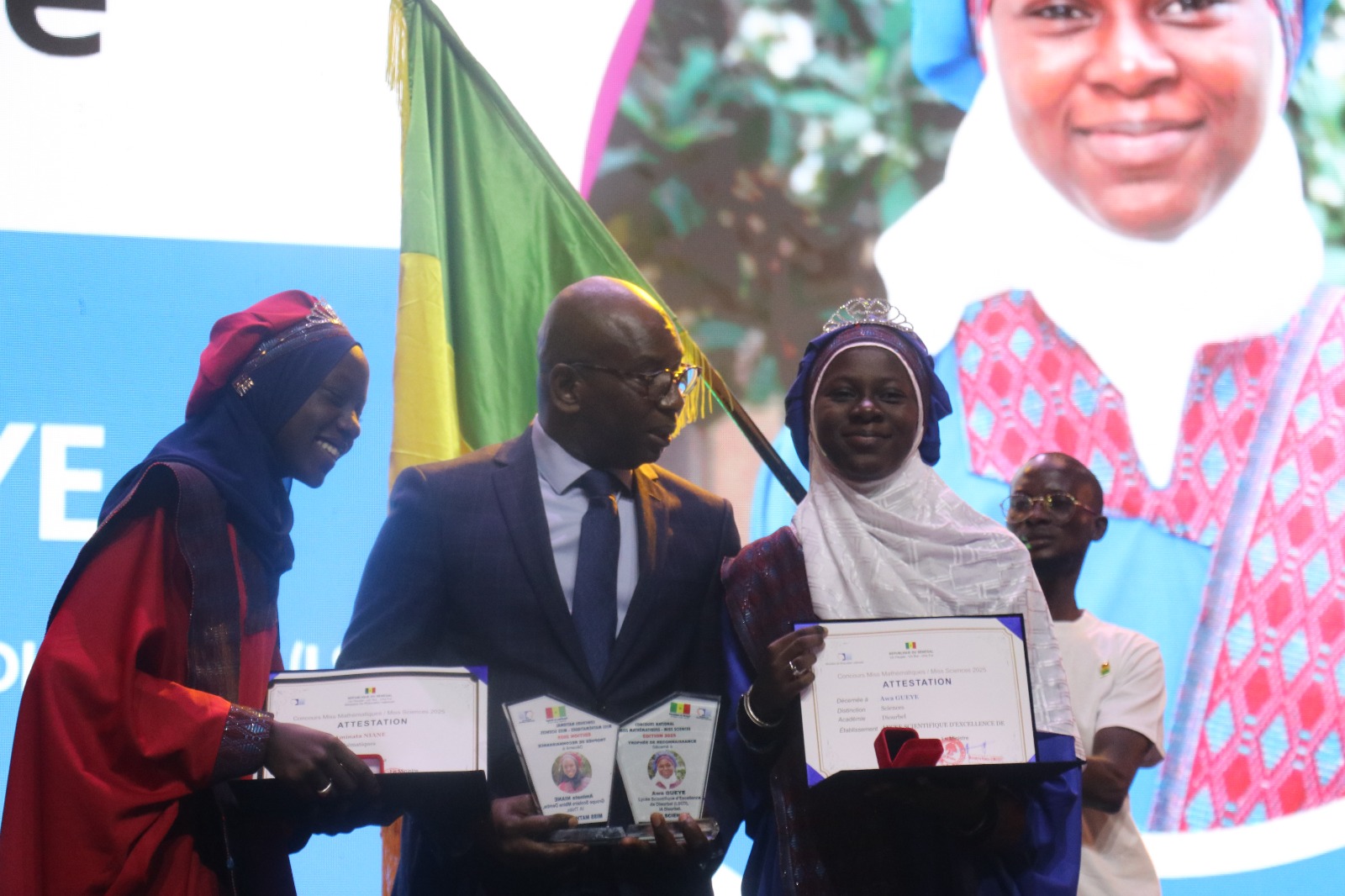 Miss Mathématiques et Miss Sciences 2025 : Awa Guèye et Aminata Niane à l’honneur de l’excellence scientifique féminine