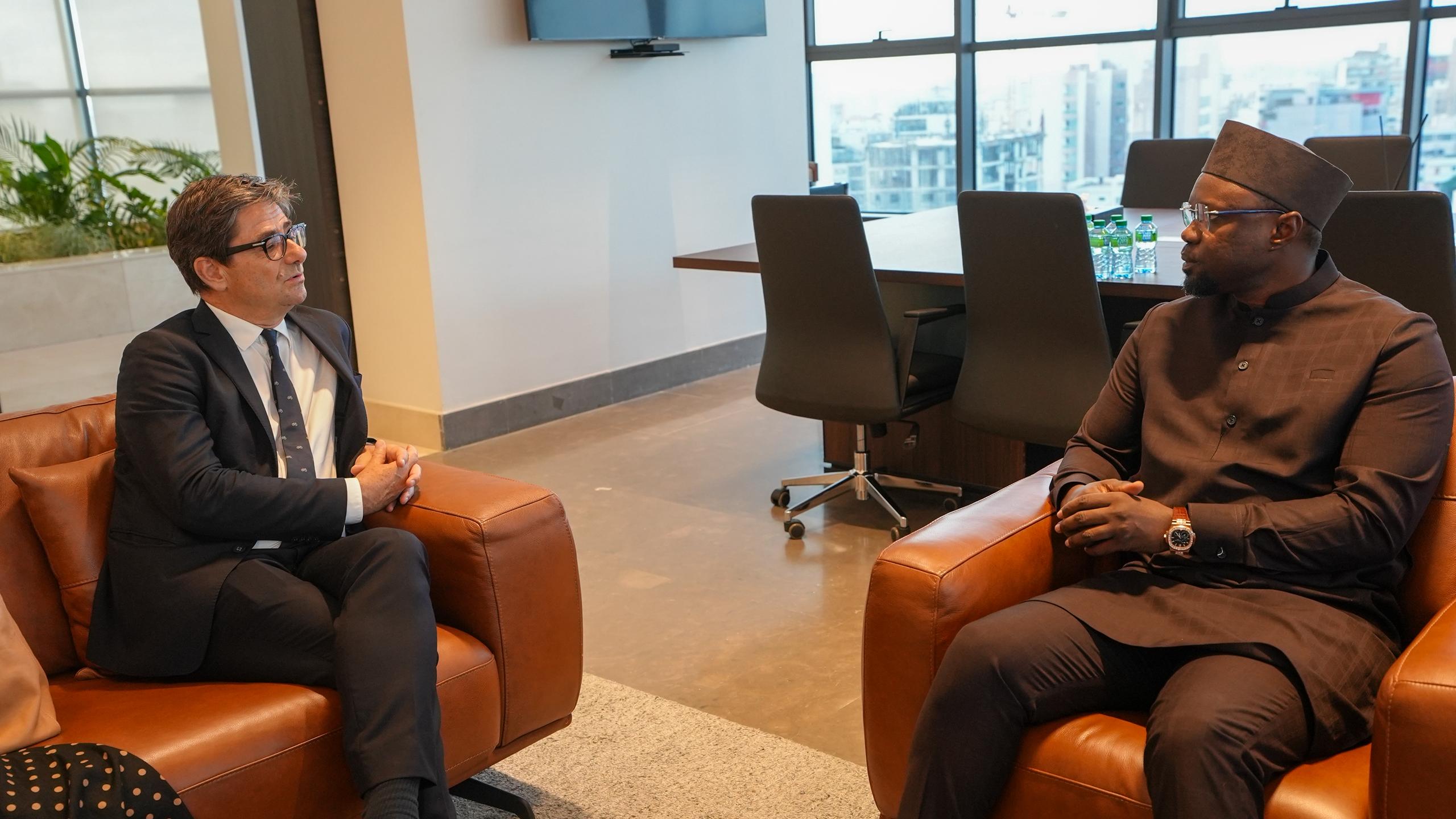 Coopération économique : Ousmane Sonko reçoit Nicolas Dufourcq, DG de Bpifrance, pour renforcer les investissements au Sénégal