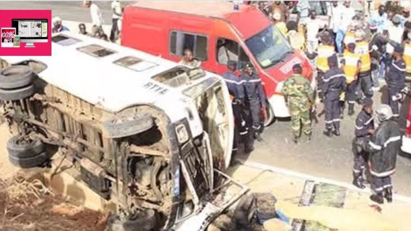 Autoroute à péage : plusieurs accidents provoquent un énorme bouchon vers Dakar
