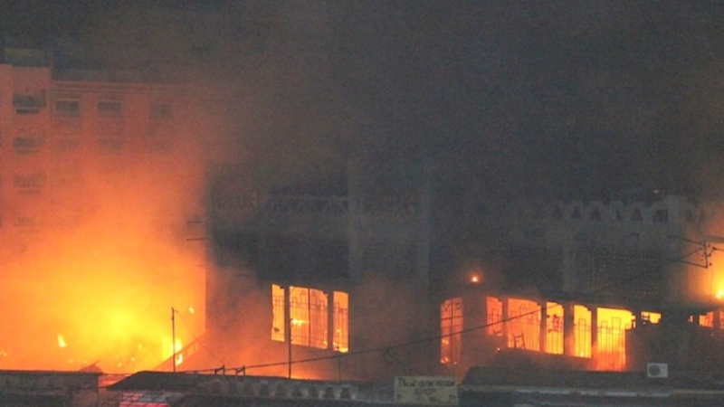 Nouveau sinistre au marché Sandaga : Les étals de la zone Peulh ravagés par les flammes