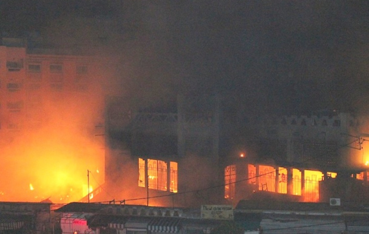 Nouveau sinistre au marché Sandaga : Les étals de la zone Peulh ravagés par les flammes