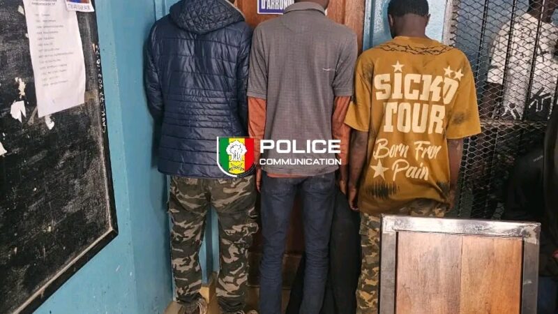 Démantèlement d&rsquo;une association de malfaiteurs spécialisée dans les agressions avec extorsion de fonds par Mobile Money.